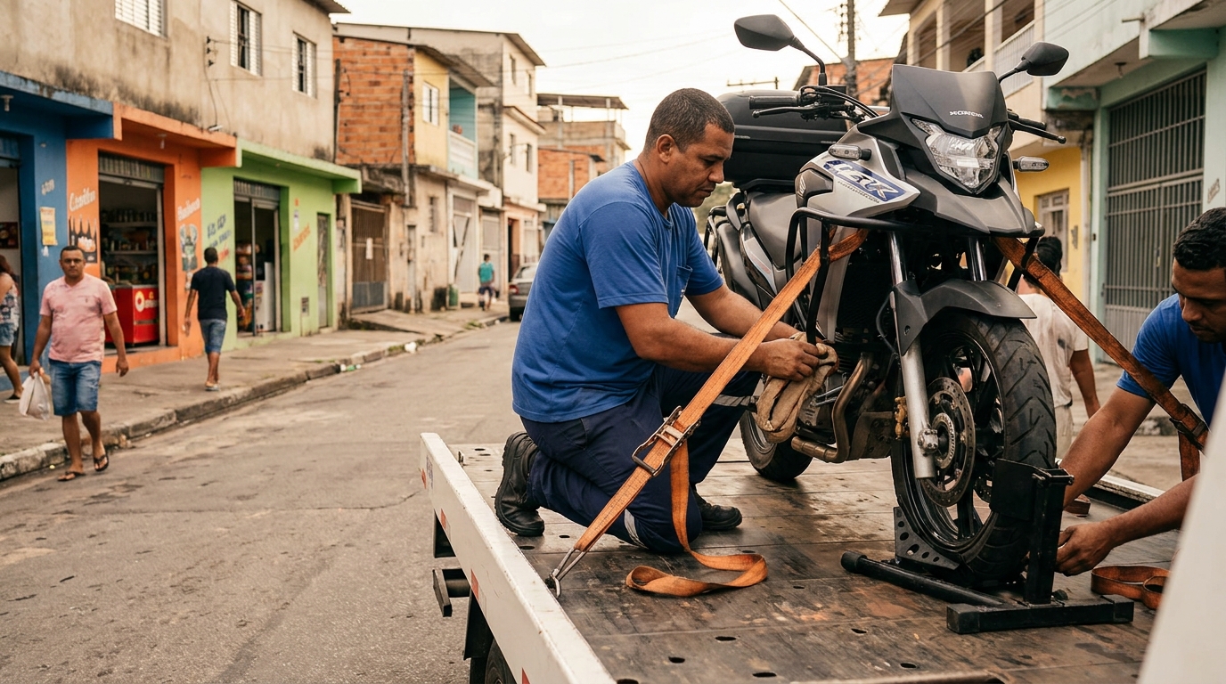 Guincho para Moto perto de mim em Blumenau‑SC